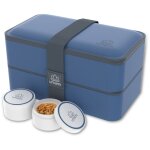 Umami - bento original 1, 2 l bleu denim