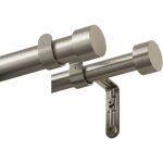Umbra - tringle  rideaux nickel cappa 305  457 cm double