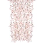 Fleurs artificielles en soie fleur de cerisier guirlande vigne suspendue pour mariage dcoration de jardin ...