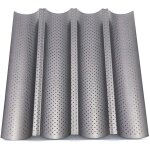 Umnuou - plaque de cuisson perforée moule 4 baguettes anti - adhésif accessoire indispensable pour réussir ... Umnuou - plaque de cuisson perforée moule 4 baguettes anti - adhésif accessoire indispensable pour réussir ...