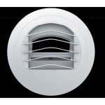 Unelvent - bouche d'extraction autor�glable 45 m3 / h, avec manchette � joint d 125 mm s&p ( ) 851912 ...