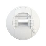 Unelvent - bouche vmc hygror�glable temporis�e salle de bain avec wc � pile 15 / 45 / 40 m� / h - s&p ...