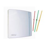 Unelvent - extracteur d'air design ultra - silencieux temporis silent 100 crz