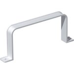 Fixation pour conduit plat pvc rigide - 220 x 55 mm - lot de 3
