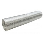 Unelvent - gaine semi - rigide aluminium, classement m0, d 160 mm, longueur 3 m (820194)