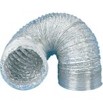 Gaine alu - souple - diamètre 100 mm - 3 mètres unelvent Gaine alu - souple - diamètre 100 mm - 3 mètres unelvent