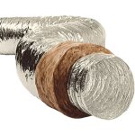 Unelvent - gaine souple isol�e alu / polyester - gsi gh ecosoft 100 l10m - 810801 s&p 810801