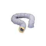 Unelvent - gaine souple vmc pvc isole 125 mm longueur 10 mtres