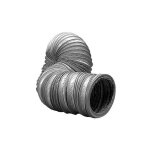 Unelvent - gaine souple nu gp - diamtre 125 mm - couronne de 20 m