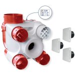 Unelvent - kit vmc deco dhu k  sondes thermo - hygromtriques - s&p 603116