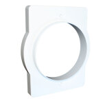 Unelvent - platine d'adaptation vmc collective pvc s&p, diam. 125 / 125 mm universelle Unelvent - platine d'adaptation vmc collective pvc s&p, diam. 125 / 125 mm universelle