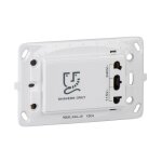 Unica blanc - prise rasoir (mgu5. 064. 18)