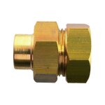 Dumont - union femelle sph�ro - conique 340 gcu laiton 16mm 3 / 4 - d15506b