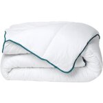 Vente - unique - couette chaude recycl�e de dreamea en microfibre - 220 x 240 cm - 350 gr / m� - biais ...