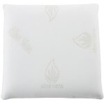 Vente - unique - oreiller m�moire de forme douceur d' aloe vera de naturea - 60 x 60 cm