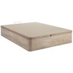 Vente - unique - sommier coffre 140 x 190 cm - naturel clair - hestia de ysm�e