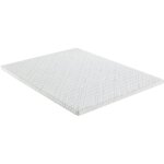 Vente - unique - surmatelas 140 x 190 cm m�moire de forme coutil bambou �p. 5cm - luffy de naturea