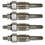Lot de 4 bougies de prechauffage transit megane r19 ibiza golf jetta passat