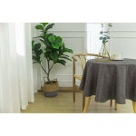Nappe anti tache ronde anthracite Nappe anti tache ronde anthracite