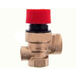 Vanne de s�curit� pour chaudi�res standard h - h 1 / 2' 3 bar