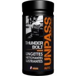 80 textiles nettoyants + microfibre pour auto et moto ? avec �tui de rangement - 900507 - unpass