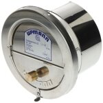 Regulateur de tirage v2a avec raccord arrondi 130 mm Regulateur de tirage v2a avec raccord arrondi 130 mm