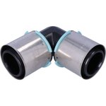 Uponor - s - press plus ppsu presse composite genou 90 63mm 1032877