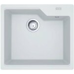 Franke - urban - �vier en fragranit ubg 610 - 56, 56x50 cm, blanc arctique 114. 0700. 064
