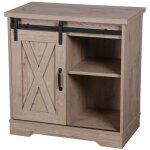 Urban living - commode new york 1 porte coulissante