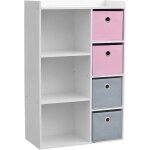 Urban living - meuble de rangement enfant 3 niches