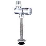 Urinoir � chasse d'eau, d�tecteur automatique de soupape de chasse d'eau avec bouton de pression, temporisatio ...