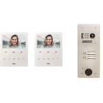 Kit visiophone 1 range avec 2 crans urmet collectif
