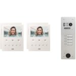 Kit visiophone 1 range avec 4 crans urmet collectif