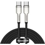 Usb - c - c�ble d'alimentation de donn�es usb - c cafule metal 100w 2m - noir