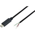 Cble de raccordement usb - c  usb - c pd 100watt series 10080123 bkl electronic contenu: 1 pc(s) c669542 ...