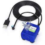 Usb pompe � eau submersible pour fontaine, pompe de fontaine d'eau pour animaux de compagnie de 2, 4 ...