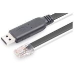 Usb a - rj45 console cable m - m