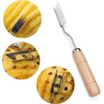 V forme inox ananas d�maquillant yeux �plucheur