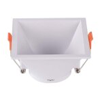 V - tac - support de spot led encastrable carré gu10 à section carrée, couleur blanche V - tac - support de spot led encastrable carré gu10 à section carrée, couleur blanche