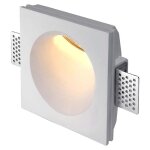 V - tac - support de spot encastr� led carr� gu10 en pl�tre blanc