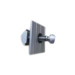V - tac - pinces centrales en aluminium pour la fixation de modules photovolta�ques, 8 pi�ces