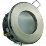 V - tac - support spot led encastrable etanche rond alu brosse - luminance 6185255 6185255 6185255 6185255 ...