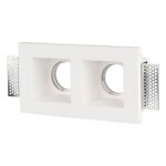 Spot led spot encastr gu10 ip20 blanc