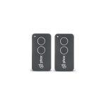 V2 phox 2 contrat 47 - lot de 2 t�l�commandes 2 boutons pour portails et garages - rolling code - 433, ...
