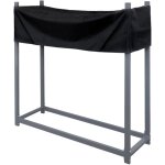 Etagère pour bois de chauffage panier pour le bois de chauffage avec enveloppe de protection couvercle ... Etagère pour bois de chauffage panier pour le bois de chauffage avec enveloppe de protection couvercle ...