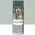 V33 - bombe de peinture arosol dco lab extrieure multi - matriaux aluminium mtallis 0, 4 l