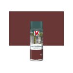 Bombe de peinture arosol v33 dco lab extrieure multi - matriaux rouge basque satin 0, 4 l