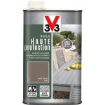 V33 - huile bois ext�rieur haute protection opaque gris sabl� 1l