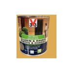 V33 - lasure portes et chassis 4 ans eco protection chêne clair 0, 75 l V33 - lasure portes et chassis 4 ans eco protection chêne clair 0, 75 l