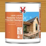 V33 - lasure protection classique 4 ans pin scandinave 0, 75 l V33 - lasure protection classique 4 ans pin scandinave 0, 75 l